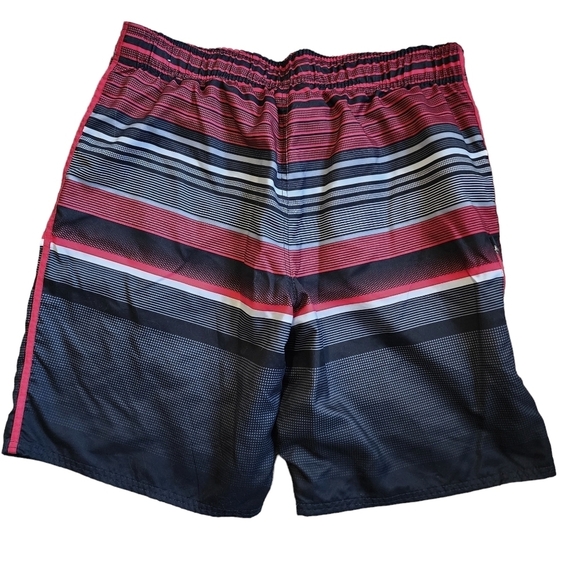OP Ocean Pacific Swim Trunks Striped Shorts - Large - Picture 3 of 5